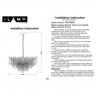 Светильник подвесной GRAMERCY 670P-16 CR+CL
