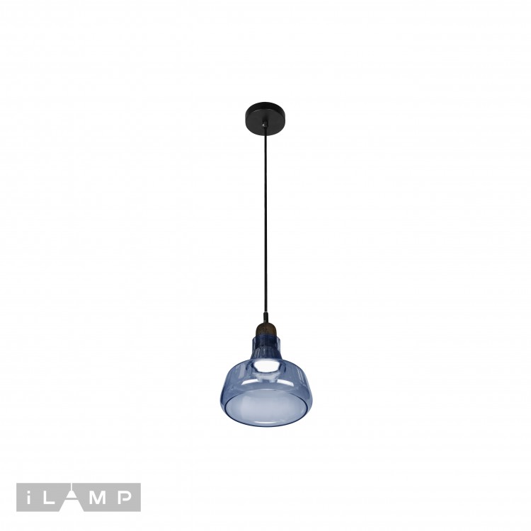 Подвесной светильник iLamp Puro AP9006-1B BU
