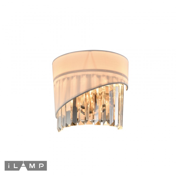 Настенный светильник iLamp Casa W9508-2 Nickel